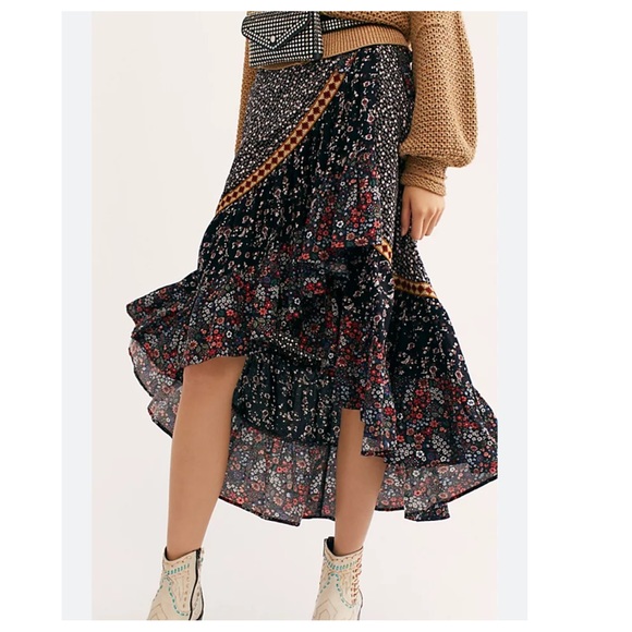 Free People Esmerelda Skirt - Size 0 - Picture 1 of 4